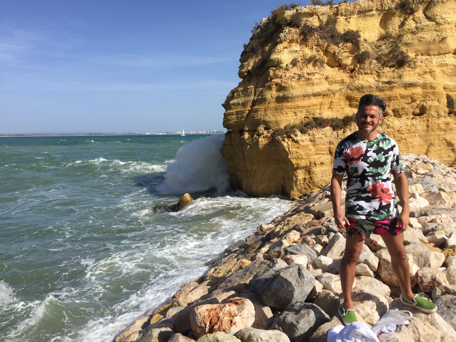 Эктор Хименес-Браво на отдыхе